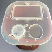 Biohazard Sharps Container 8 Gallon with Funneled Vertical Drop Lid Lot of 3 Sharps Containers Unbranded