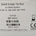 Biohit Empty Tip Box for Refill System for Pipet Tips 9 Empty Boxes Pipettes & Pipette Tips BrandTech