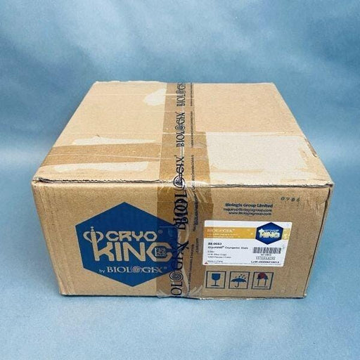Biologix CryoKING Cryogenic Vial 0.5 ml Assorted Colors Sterile Case of 1000 Vials Vials Biologix