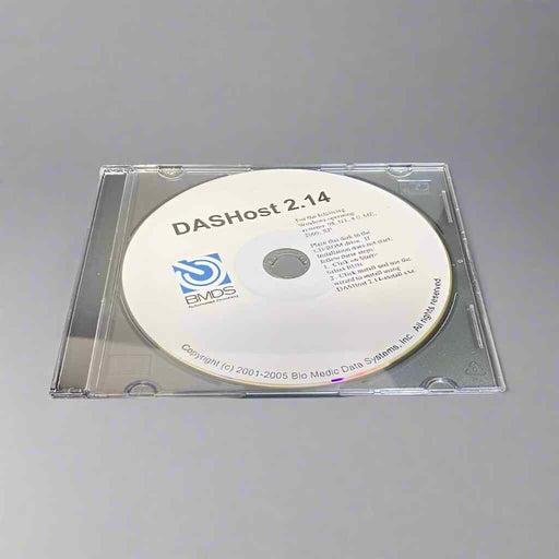 Biomedic Data Systems DASHost 2.14 Transponder Software Computer and Equipment Software Biomedic Data Systems
