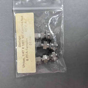 Biotage 04144 Union 1/4 x 1/8 with Knurled Nut and PFA Ferrules Pack of 3 Unions Lab Equipment: Other Lab Equipment Biotage