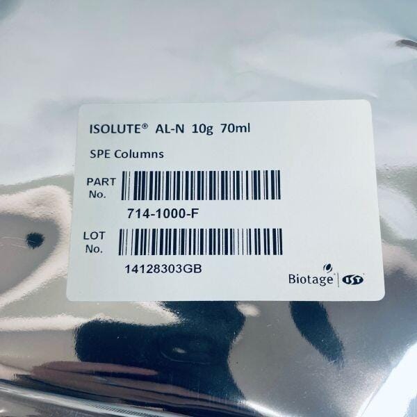 Biotage Isolute AL-N Column 10 g 70 ml Pack of 12 Columns Chromatography Columns & Reservoirs Biotage