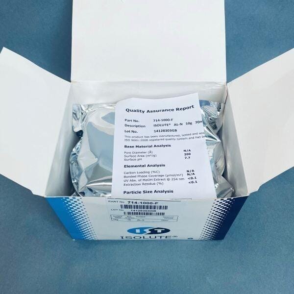Biotage Isolute AL-N Column 10 g 70 ml Pack of 12 Columns Chromatography Columns & Reservoirs Biotage