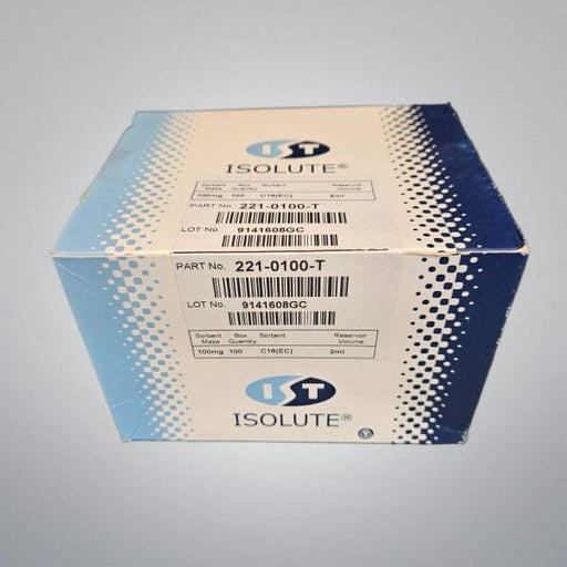 Biotage Isolute C18EC Chromatography Columns 2 ml 100 mg Each Tube - 100 Columns LC/MS/GC Biotage