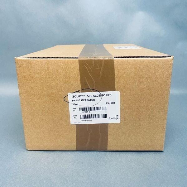 Biotage Isolute SPE Phase Separator 25 ml Pack of 100 Separators Filters Biotage