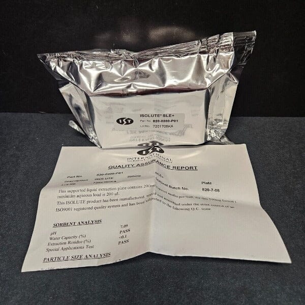 Biotage Microplate Isolute SLE Plus 200 ul96 Well 2 Sealed Plates Filters Biotage