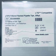 Biotix Pipette Tips XTIP4 200 ul Low Retention Rainin LTS Compatible Filtered Sterile Case of 50 Racks Pipets & Pipette Tips Biotix