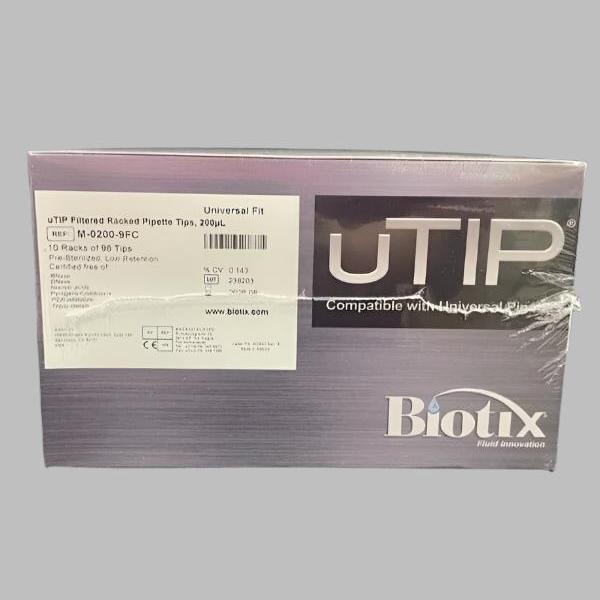 Biotix Universal Pipette Tips 200 ul Filtered Case of 50 Racks with 96 Tips Each Pipettes & Pipette Tips Biotix