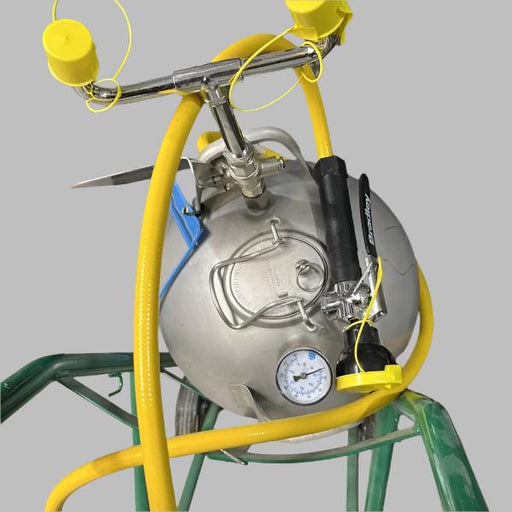 Bradley Portable Pressurized Eyewash Tank 15 Gal with Drench Hose Lab Equipment::Other Lab Equipment Bradley