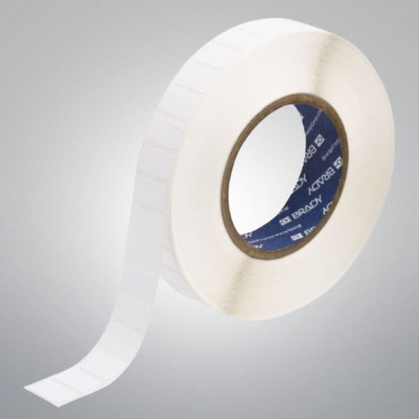 Brady Adhesive Labels 2 Rolls of 0.9 x 0.5 inch - 3000 Labels Each Other Brady