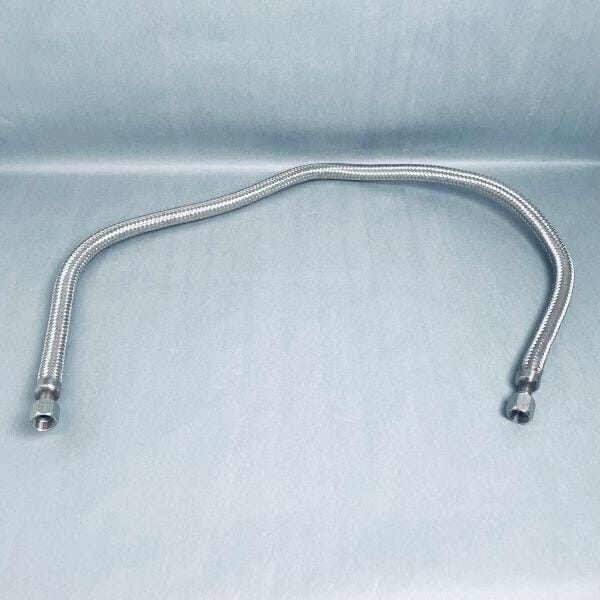 Braided Flexible Cylinder Hose Stainless 48 in. 3/8 in. Length Female Fittings Lab Equipment: Other Lab Equipment Hose Master