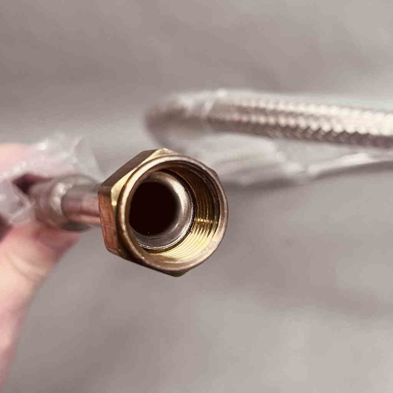 Braided Flexible Cylinder Hose Stainless 72" Length 1/2" NPT Female Fittings Hose & Tubing Hose Master