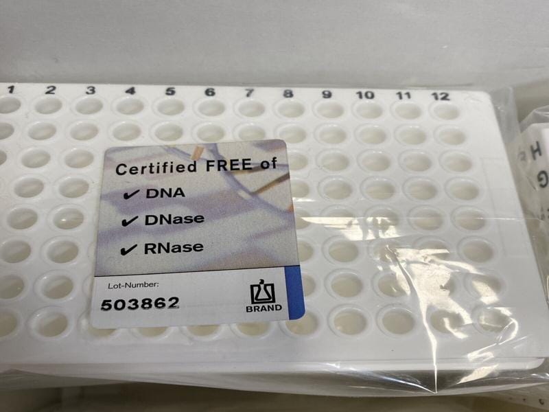 Brand Microplate 96 Well Skirted White Sealed 25 Plates Lab Consumables::Storage and Culture Plates Brand Life Science