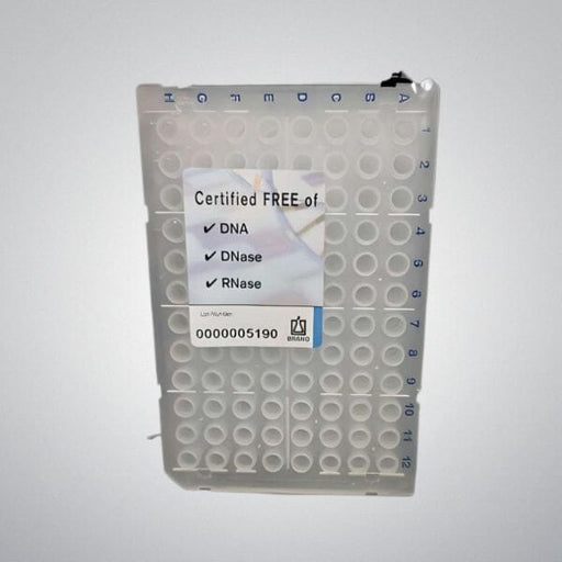 BrandTech PCR Microplate 96 Well Polypropylene 34 Plates Lab Consumables::Storage and Culture Plates BrandTech