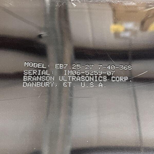 Branson Ultrasonic Immersible Transducer Cleaner Lab Homogenizer 28 x 7 x 3.5 inch Ultrasonic Cleaners Branson