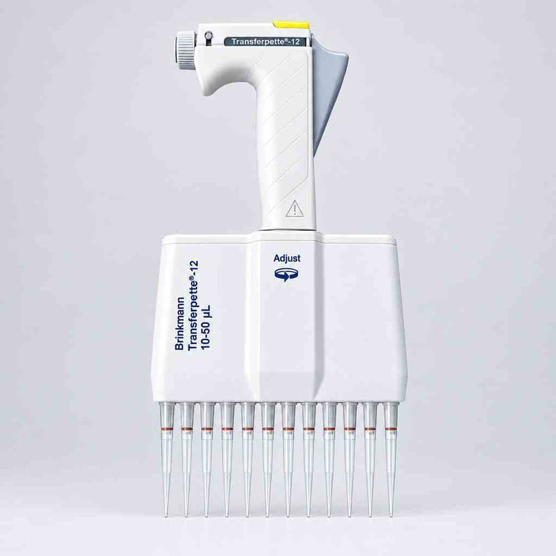 Brinkmann Transferpette-12 Pipette 50 ul 12 Channel Pipettors/Automatic Pipettes Brinkmann
