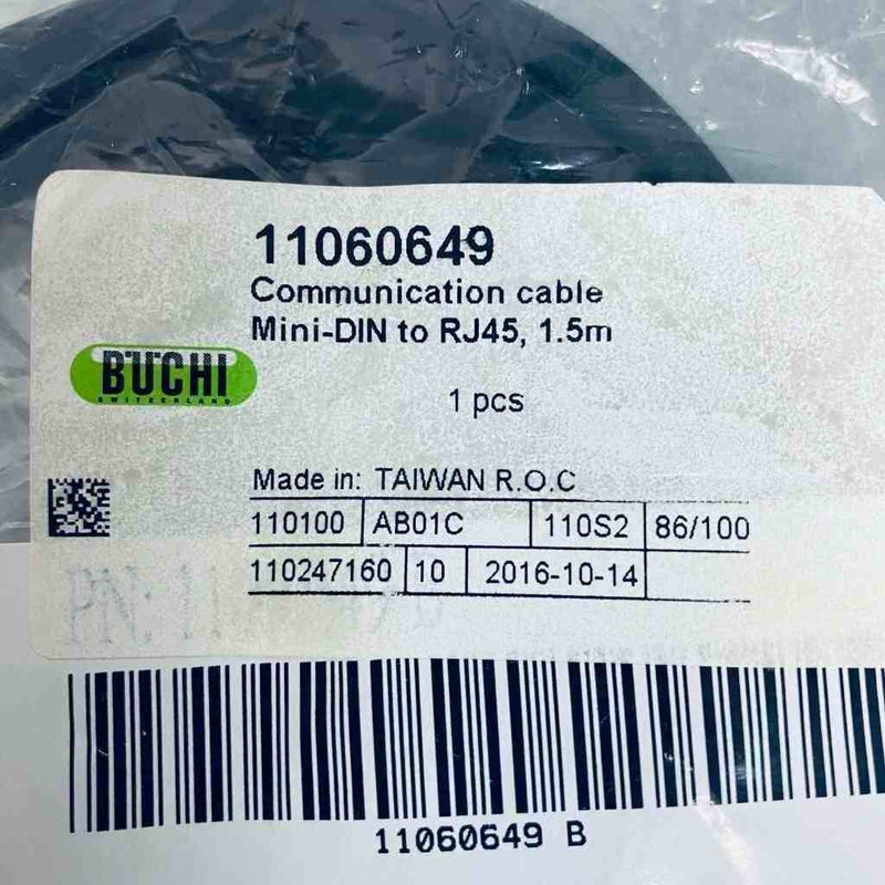 Buchi Mini-DIN to RJ45 Communication Cable 1.5 m Other BUCHI