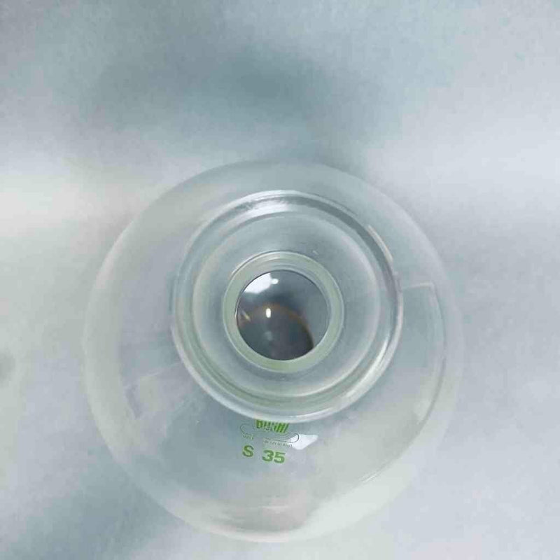 Buchi Round Bottom Flask 1000 ml Single Neck 35/25 Socket Joint Glassware BUCHI