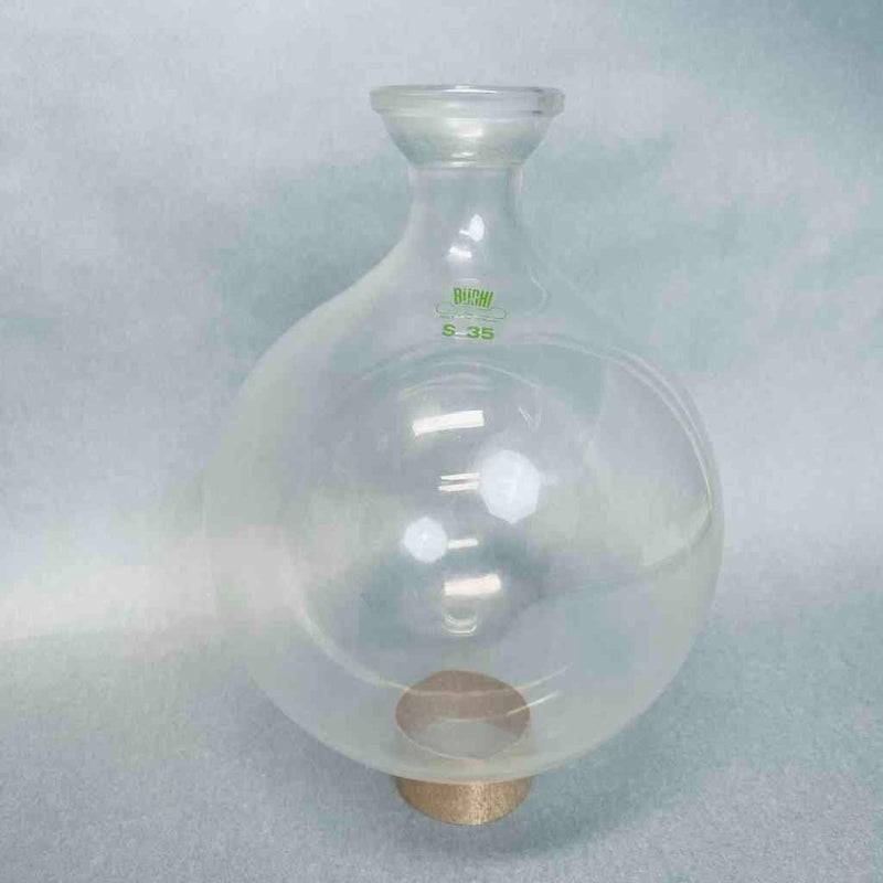 Buchi Round Bottom Flask 1000 ml Single Neck 35/25 Socket Joint Glassware BUCHI