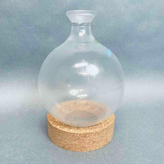 Buchi Round Bottom P+G Coating Flask 1000 ml 35/25 Socket Joint Lot of 2 Flasks Jointed Glassware BUCHI