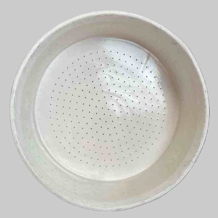 Buchner Funnel 2000 ml Porcelain with 186 mm Plate Diameter CoorsTek Funnels CoorsTek