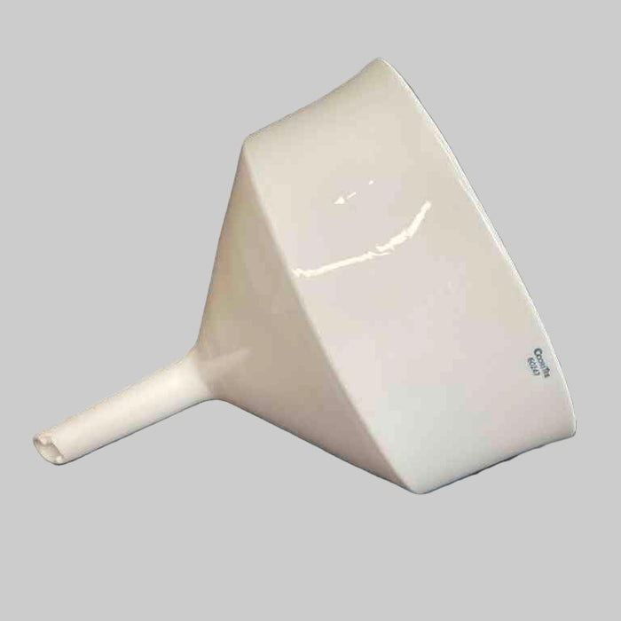 Buchner Funnel 2000 ml Porcelain with 186 mm Plate Diameter CoorsTek Funnels CoorsTek