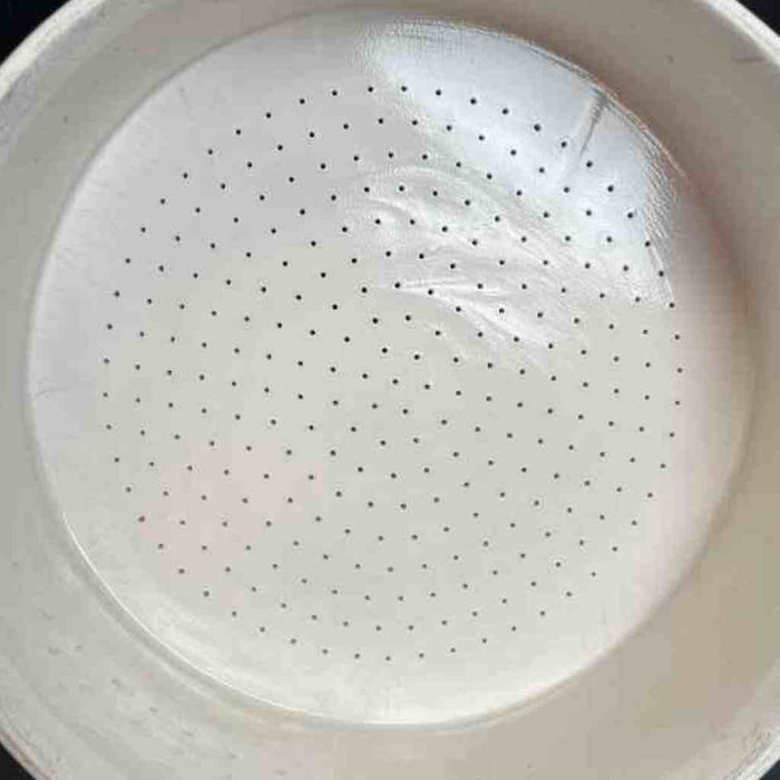 Buchner Funnel 2000 ml Porcelain with 186 mm Plate Diameter CoorsTek Funnels CoorsTek