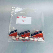 Camozzi 1/4-04 Adapter Fitting 1/4 in. NPT Pack of 9 Fittings Other Fittings & Adapters Camozzi