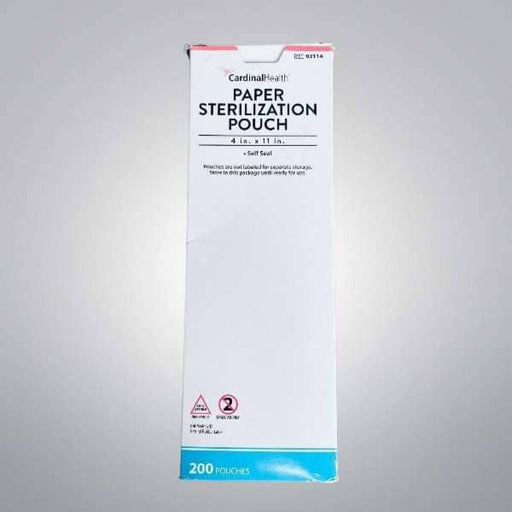 Cardinal Health Paper Sterilization Pouch 4 in. x 11 in. Total of 160 Pouches Lab Equipment: Other Lab Equipment Cardinal Health