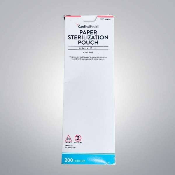 Cardinal Health Paper Sterilization Pouch 4 in. x 11 in. Total of 160 Pouches Lab Equipment: Other Lab Equipment Cardinal Health