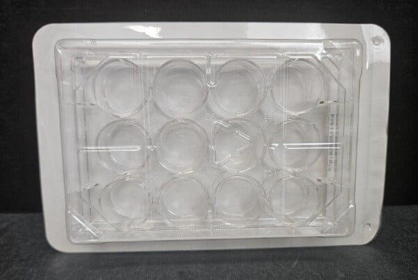 Celltreat Microplate 12 Wells Case of 50 Plates Lab Consumables::Storage and Culture Plates CELLTREAT