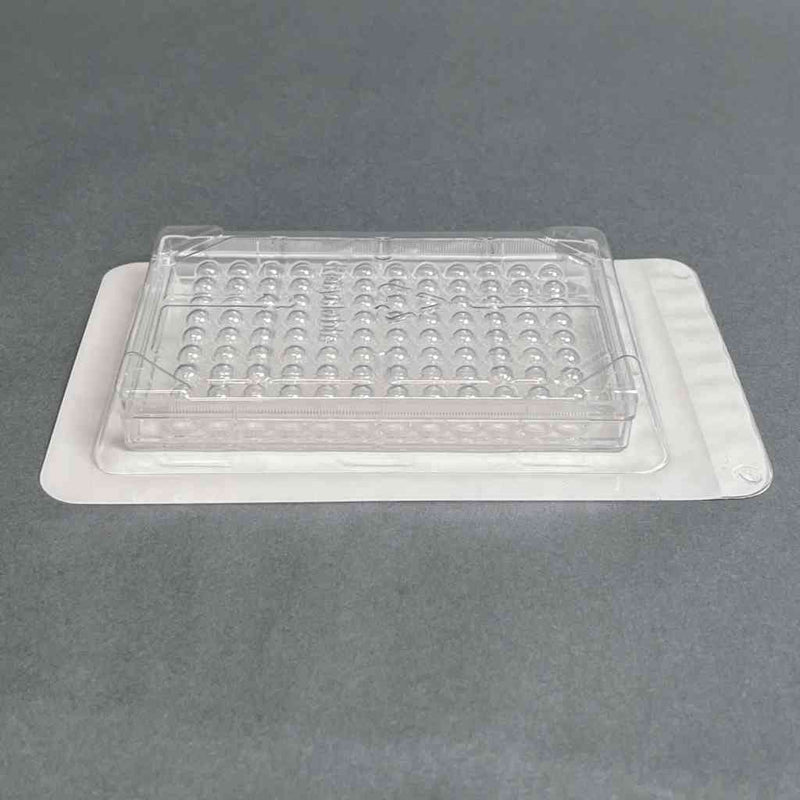 CELLTREAT Microplate with Lid 96 Well 300 ul PS Pack of 50 Plates Microplates Celltreat