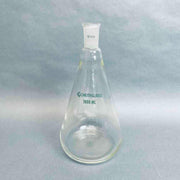 Chemglass 1 L HEAVY WALL Erlenmeyer Flask 24/40 Outer Joint with Stopper Lab Flasks Chemglass
