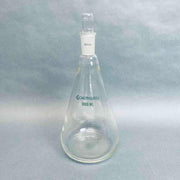 Chemglass 1 L HEAVY WALL Erlenmeyer Flask 24/40 Outer Joint with Stopper Lab Flasks Chemglass