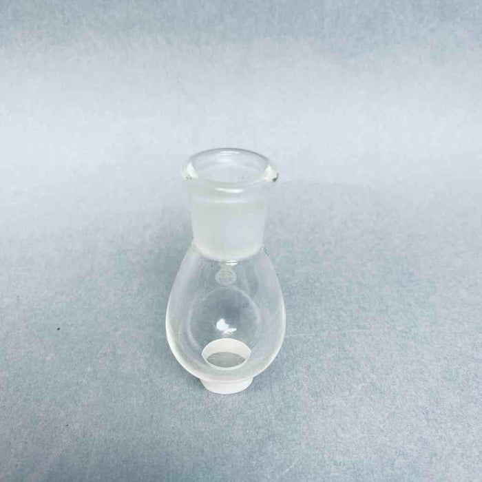 Chemglass 10 ml Heavy Wall Recovery Flask 14/20 Outer Joint - Lot of 5 Flasks Jointed Glassware Chemglass