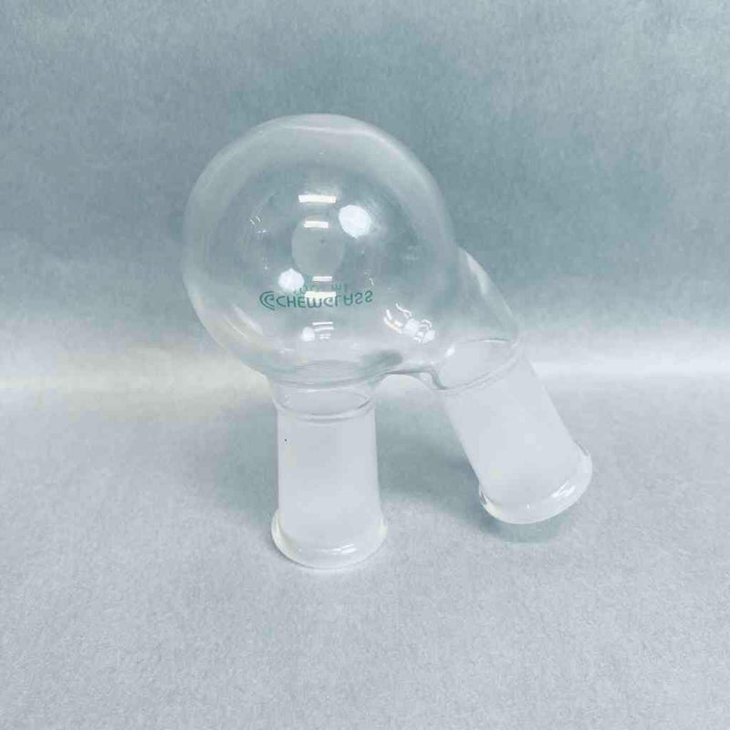 Chemglass 2 Neck Heavy Wall Round Bottom Flask 24/40 Joints 100 ml Angled Jointed Glassware Chemglass