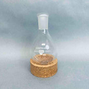 Chemglass 200 ml Evaporating Recovery Flask 24/40 Outer Joint - Lot of 3 Flasks Jointed Glassware Chemglass
