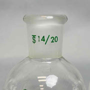 Chemglass 25 ml Pear Shaped Flask Heavy Wall 14/20 Outer Joint Set of 6 Glassware Chemglass