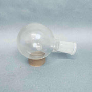 Chemglass 250 ml Single Neck Round Bottom Flask Chipped 24/40 Outer Joint - Lot of 5 Flasks Jointed Glassware Chemglass