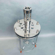 Chemglass 2L Bioreactor Vessel with Agitator Assy, Headplate, and Stand Bioreactors & Fermenters Applikon