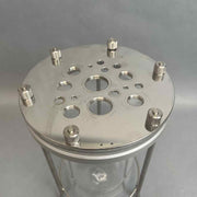 Chemglass 2L Bioreactor Vessel with Headplate and Stand Bioreactors & Fermenters Applikon