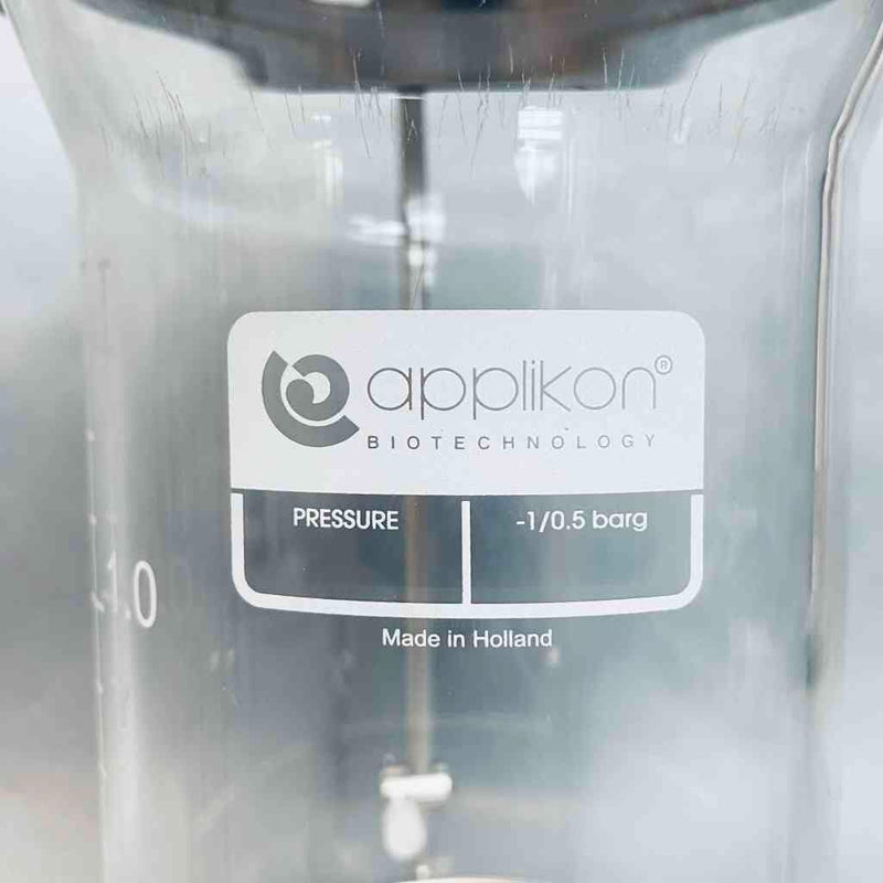 Chemglass 2L Bioreactor Vessel with Headplate and Stand Bioreactors & Fermenters Applikon