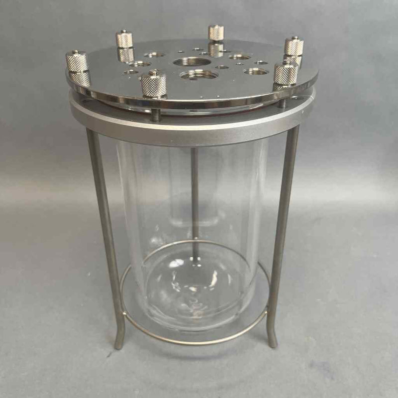 Chemglass 2L Bioreactor Vessel with Headplate and Stand Bioreactors & Fermenters Applikon
