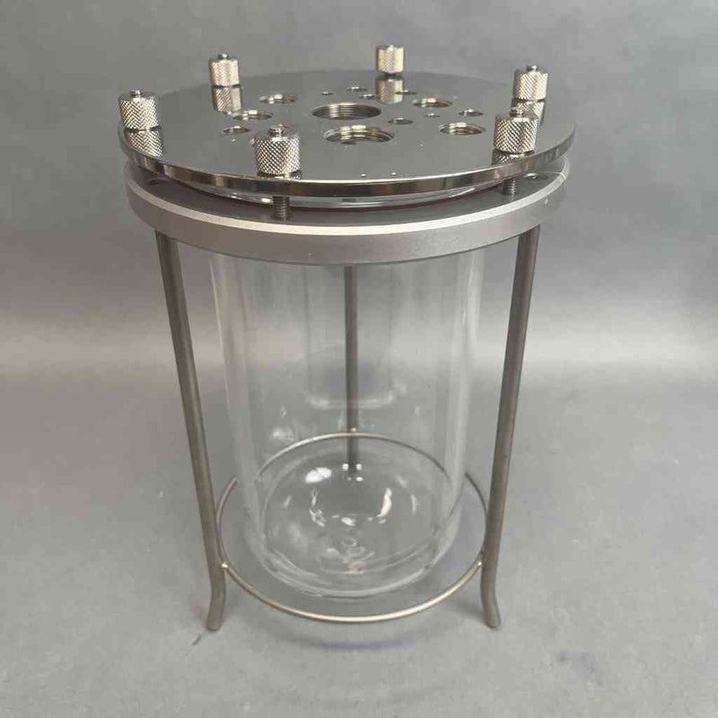 Chemglass 2L Bioreactor Vessel with Headplate and Stand Bioreactors & Fermenters Applikon