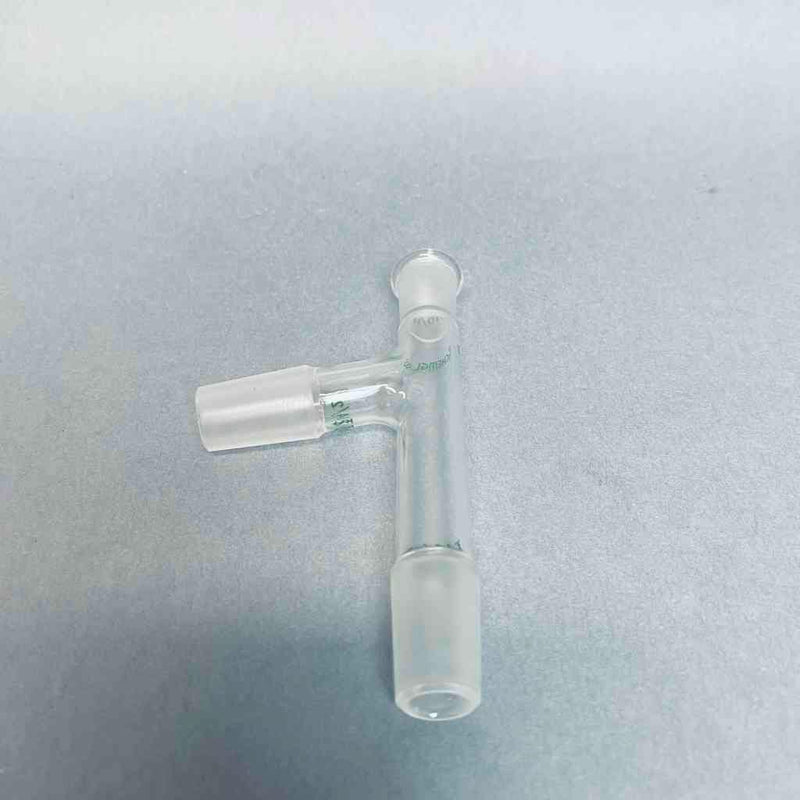 Chemglass 3 Way Adapter 14/20 Inner Joints 10/18 Thermometer Joint Jointed Glassware Chemglass