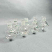 Chemglass 50 ml Round Bottom Flask 14/20 Outer Joint Set of 8 Glassware Chemglass