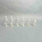 Chemglass 50 ml Single Neck Evaporating Flask 14/20 Outer Joint Set of 6 Glassware Chemglass