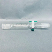 Chemglass Addition Funnel 25 ml Graduated 24/40 Joint with PTFE Stopcock Jointed Glassware Chemglass