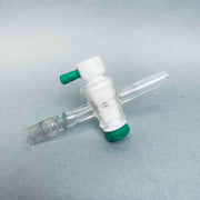 Chemglass Airfree Schlenk Flushing Adapter 14/20 Inner Joint with PTFE Stpk Glassware Adapters Chemglass