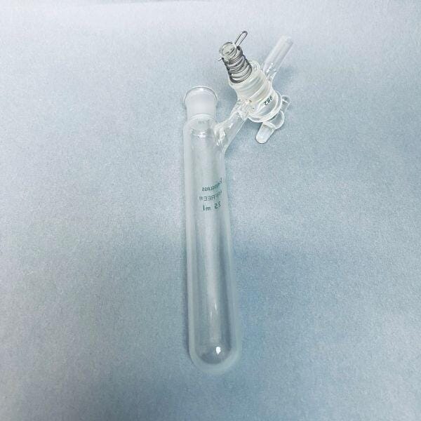 Chemglass Airfree Schlenk Reaction Tube 25 ml 14/20 Outer Joint Jointed Glassware Chemglass